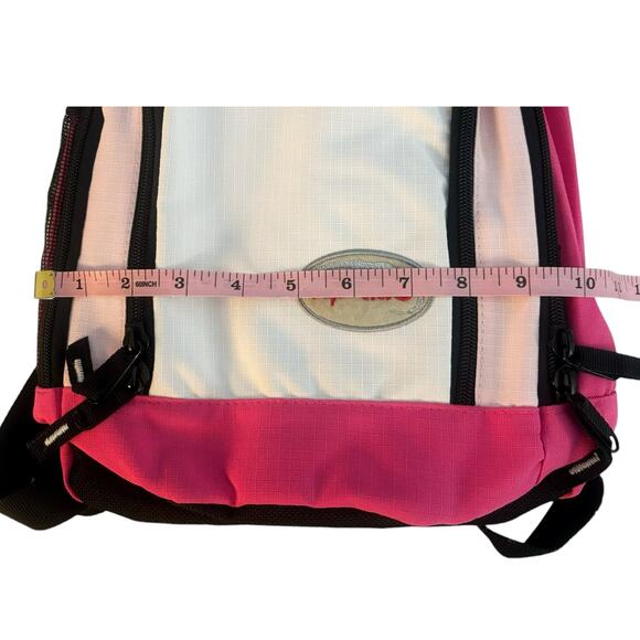 Rip Tide Pink/Black Backpack Purse - Picture 6 of 10